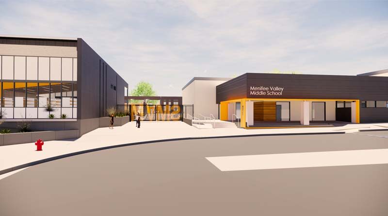 California Middle School Begins Big Reconstruction Project School 