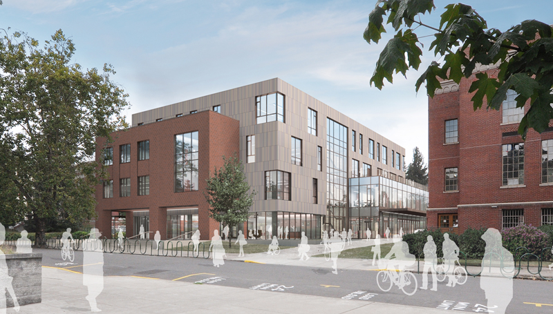 Construction Underway for Tykeson College and Careers Building
