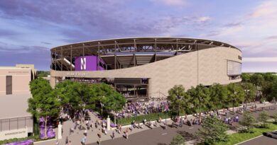 Rendering of the Ryan Field Stadium from the outside