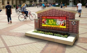 Mega LED Technology offers digital signs to display school-wide information for safety, promotion, accessibility, compliance and more.