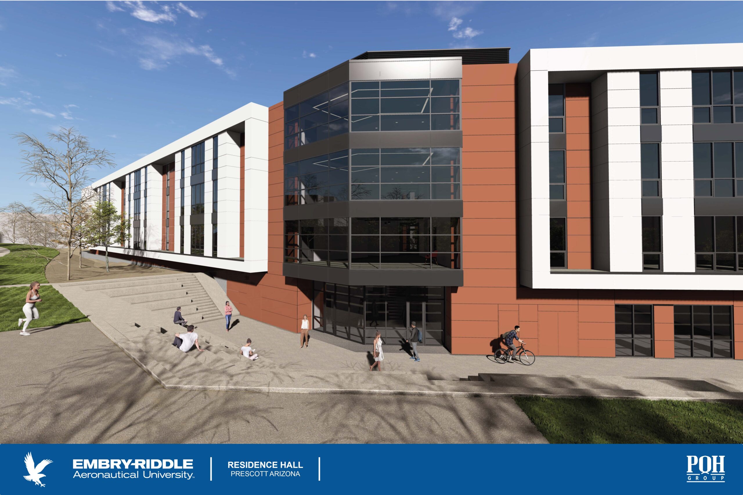 Embry-Riddle University T-3 Residence Hall rendering.