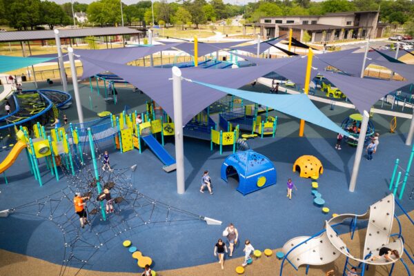 Building Accessibility and Inclusivity into Playspaces Moore has worked on projects of all sizes across the country for schools as well as communities, including the world’s largest inclusive playground, Park Circle in Charleston, S.C.