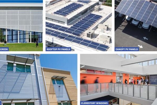 Making the Case for Energy Efficiency Collage of sustainable design solutions