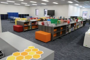 Interior view of The Early Learning Center at Henderson E. Formey, Jr. School