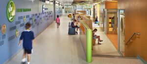 Arlington Public school hallway