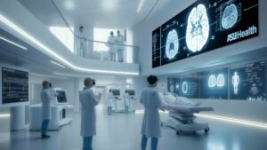 In addition to housing ASU’s first-ever Phoenix medical school offering MD degrees and hosting select existing programs from the Health Solutions and Nursing schools, the building will include space for ASU’s clinical affiliate, HonorHealth.