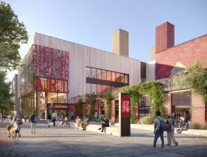 American Repertory Theater, Harvard, exterior rendering