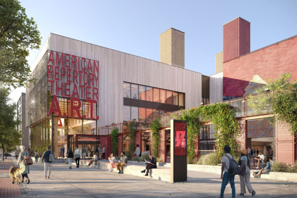 American Repertory Theater, Harvard, exterior rendering