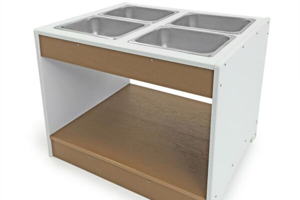 Whitney Brothers’ outdoorED™ Sensory Table is designed to promote outdoor sensory exploration and play.