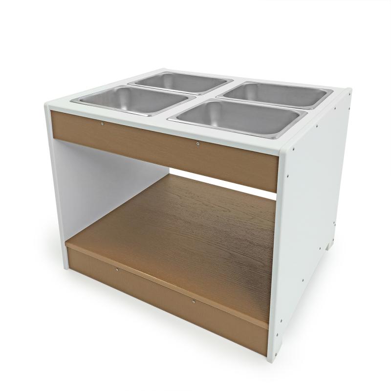 Whitney Brothers’ outdoorED™ Sensory Table is designed to promote outdoor sensory exploration and play.