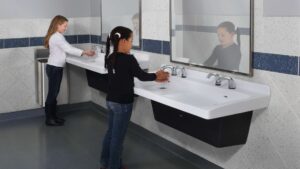 By providing clean, touch-free and welcoming spaces, schools send a clear message that student wellness is a top priority.