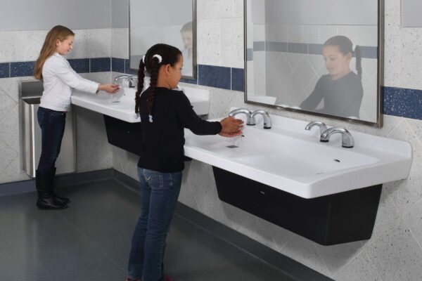 By providing clean, touch-free and welcoming spaces, schools send a clear message that student wellness is a top priority.