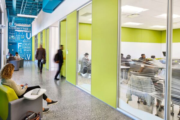 At the University of the Fraser Valley, a former campus pub was reimagined into a cutting-edge educational hub using modular construction.