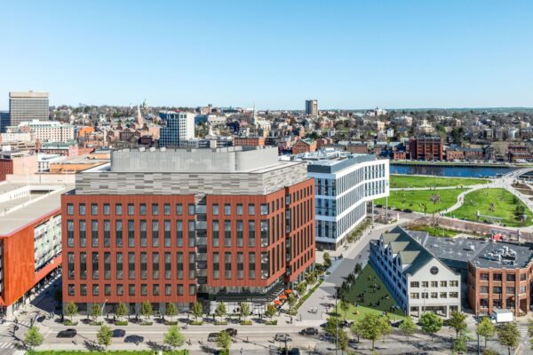 PVD Labs is a purpose-built research and innovation facility developed in partnership with Brown University, the City of Providence, and the State of Rhode Island. Anchored by the State’s Public Health Lab and the Ocean State Labs incubator, the project expands Rhode Island’s life sciences infrastructure and supports commercialization, academic research, and startup growth in the heart of Providence. PVD Labs opened in 2025.