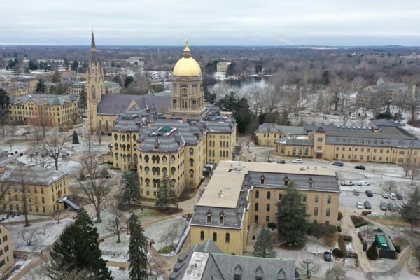 school renovation, school construction, Notre Dame, University of Notre Dame, FiberTite, Ray Makiejus
