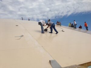 school renovation, school construction, Notre Dame, University of Notre Dame, FiberTite, Ray Makiejus