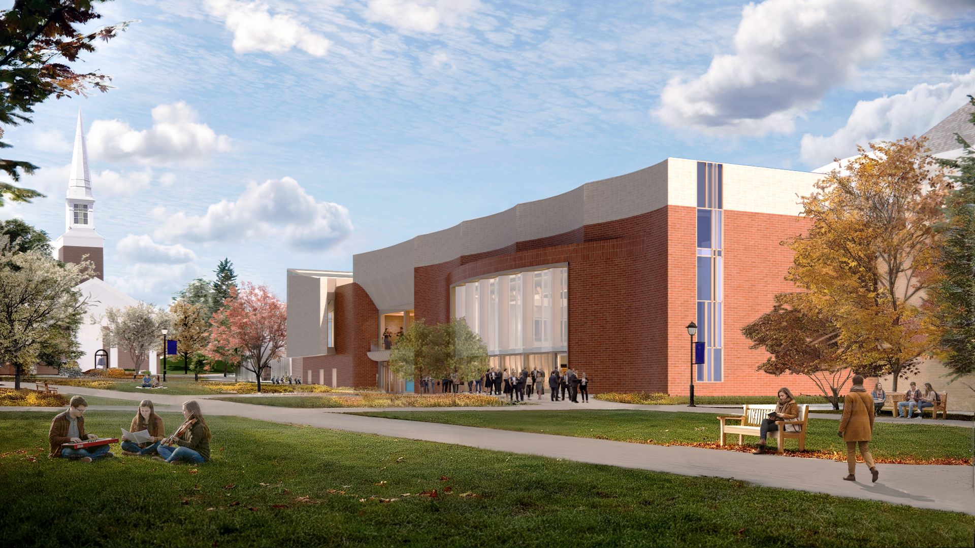 Gordon College announced plans for the Adams Center for Music, a new performance venue and expansion intended to unify the college’s music programs in a single facility for the first time.