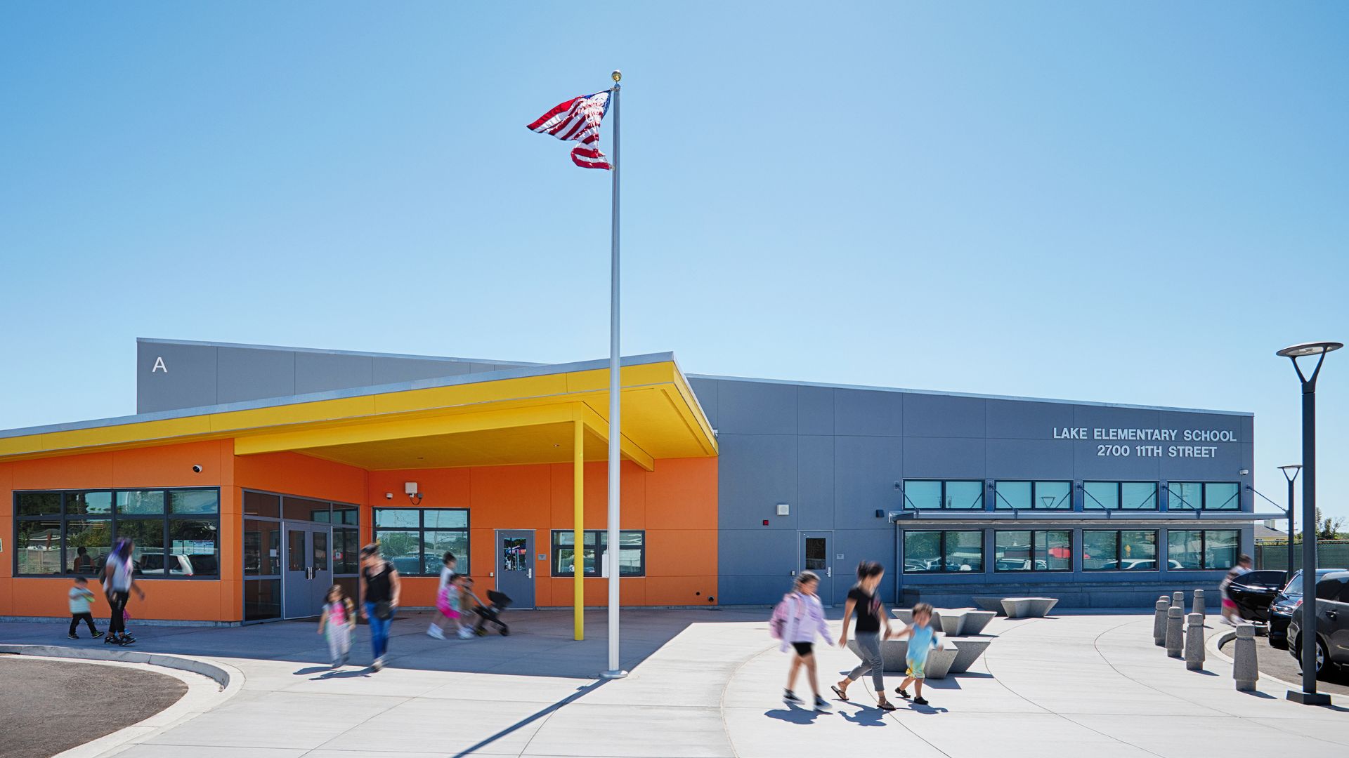 The new campus is designed to serve 470 students and introduces 56,700 square feet of facilities that extend beyond standard classroom space.