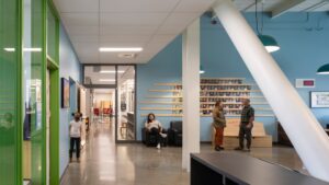 Designed for adaptability and longevity, the campus reflects how thoughtful design and construction can support evolving educational models in dense urban contexts.