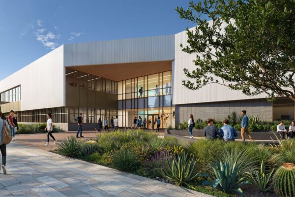 As lead architect, DLR Group’s scope includes a new two-story classroom building and a single-story academy building, along with a restored track and field area that adds a new field building and a renewed facility to replace the baseball field.