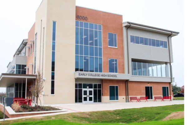 Construction was recently completed a $31 million Early College High School facility for Round Rock Independent School District in Round Rock, Texas, outside Austin, moving the program from portable buildings into a new permanent campus for the Spring 2026 semester. 