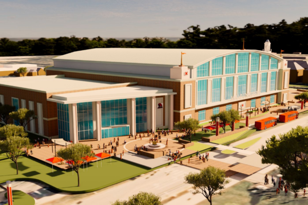 The university said the venue is expected to be ready for the start of the athletic season in fall 2028 and is intended to address space limitations and building-system operations and maintenance challenges at Millett Hall, the current arena.