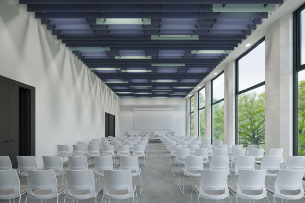 Acoustic needs vary widely across educational environments, requiring solutions, such as the EchoSky Neu Linear, tailored to each space’s function, occupancy, and activity level.