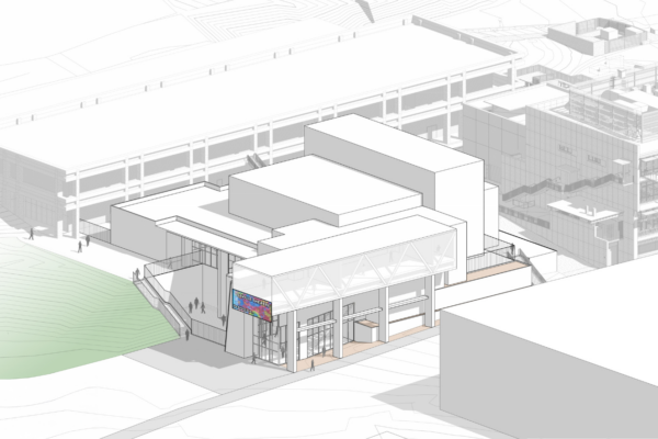 The new center will be a modern, flexible venue capable of accommodating a range of performances and events, supporting both campus programming and broader community use. 