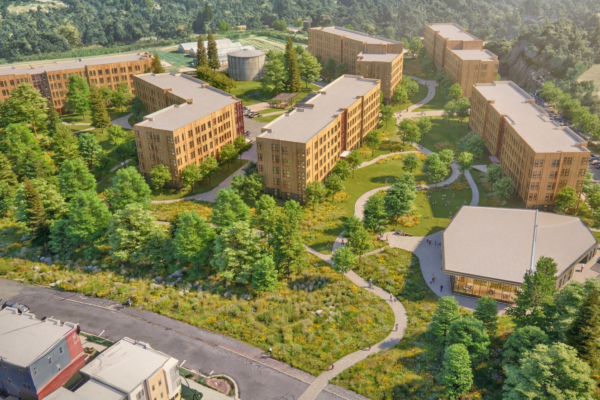 Cornell University’s Maplewood Graduate Housing Phase II, a new off-campus residential community designed to house 800 graduate students