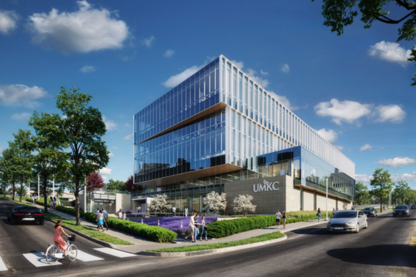 The 160,000-square-foot Healthcare Delivery and Innovation Building remains the largest capital improvement project in UMKC history.