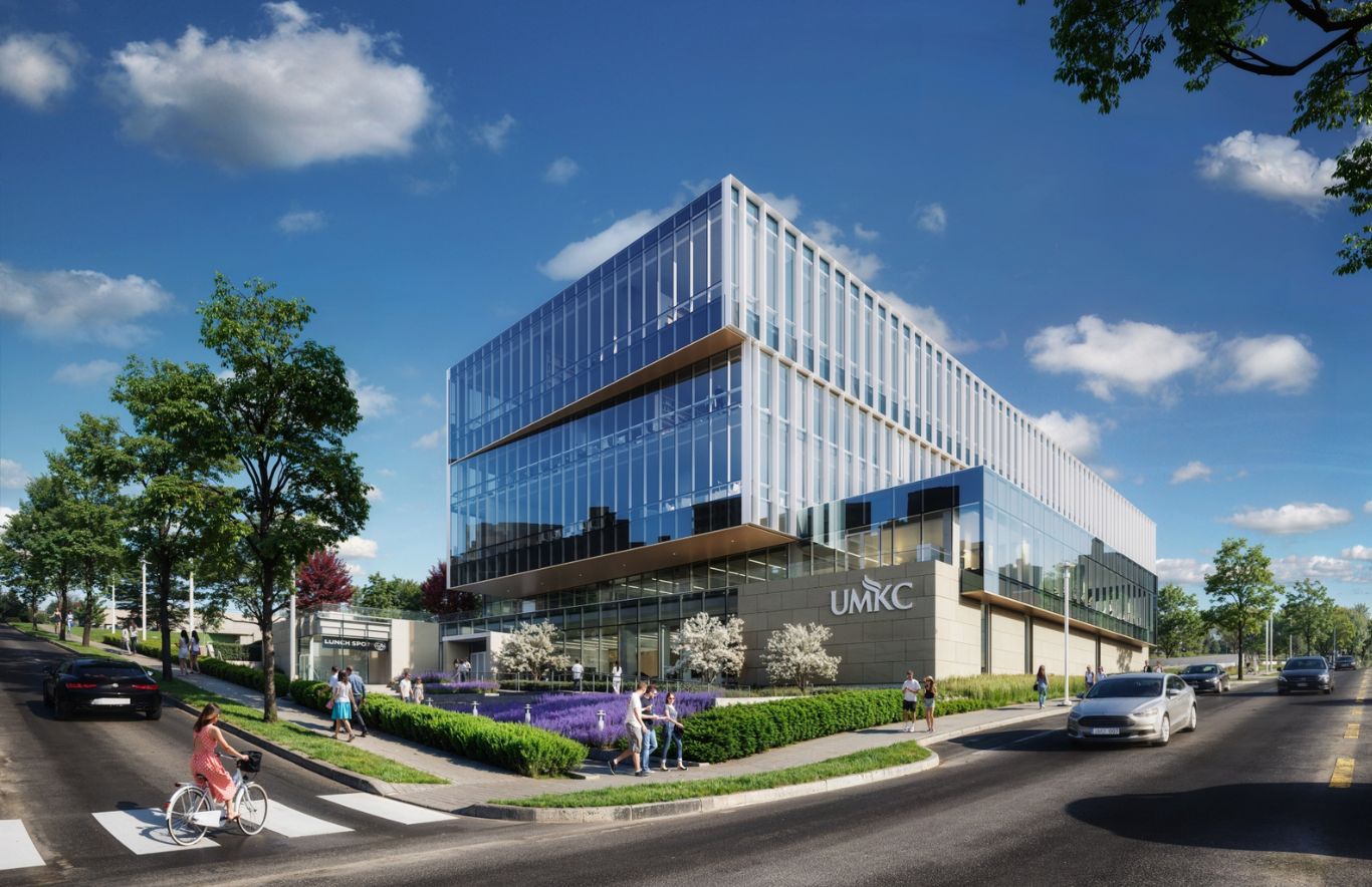 The 160,000-square-foot Healthcare Delivery and Innovation Building remains the largest capital improvement project in UMKC history.
