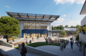 The new Multipurpose Building (MPR) will replace the school’s existing kitchen, stage, and assembly space.
