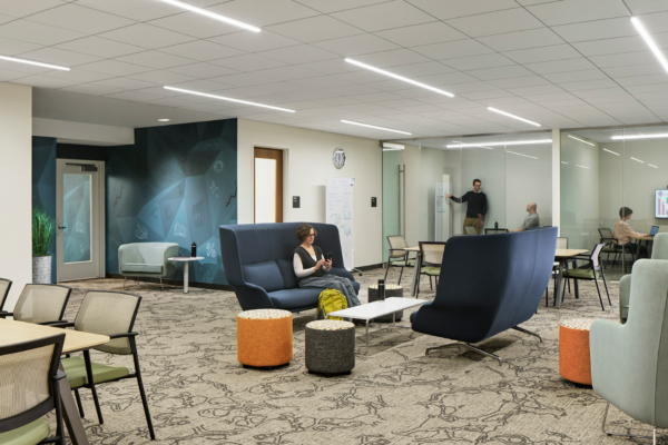 Adjustable lighting, zoned temperature control and a range of seating are critical.