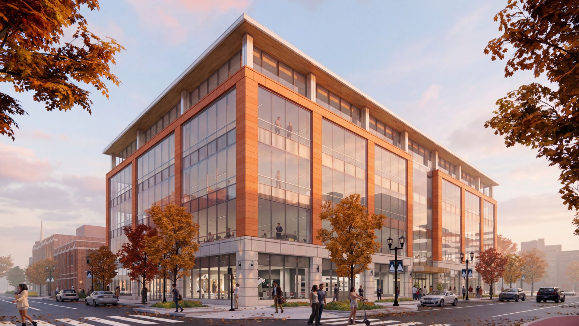 The project, led by Ancora in collaboration with the University of Notre Dame and the City of South Bend, will include the adaptive reuse of the former South Bend Tribune building and construction of a new five-story research and office building.