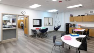 With special education classrooms typically requiring a smaller student-to-staff ratio, specialized equipment and access to support spaces, the classrooms no longer utilized for general education may not accommodate the shift in building programming.