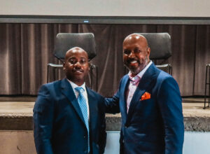 Coleman joined fellow speaker Micah Ali, President of the Compton Unified School District board.