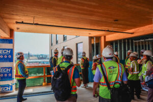 Attendees also had the opportunity to take the morning’s discussion into the field with an exclusive tour of MSU Denver’s Summit House.