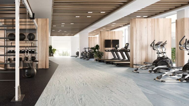 Johnsonite Rubber Sports Multi-Function Flooring is designed for indoor environments that require durable, resilient surfaces capable of supporting a variety of athletic and recreational activities. 