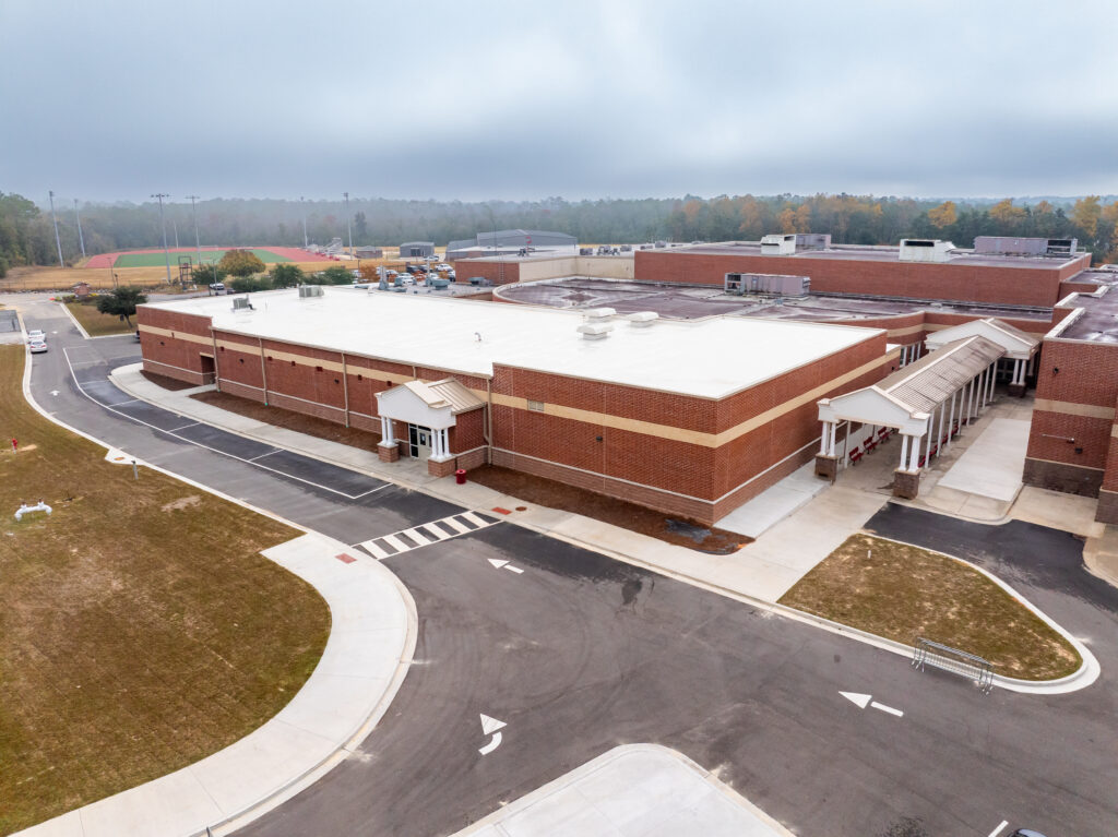 storm shelter at Saraland High School