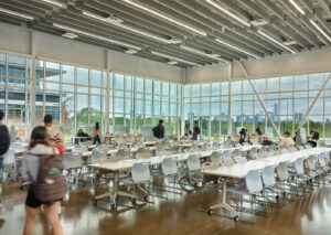common area at Eastside Early College High School