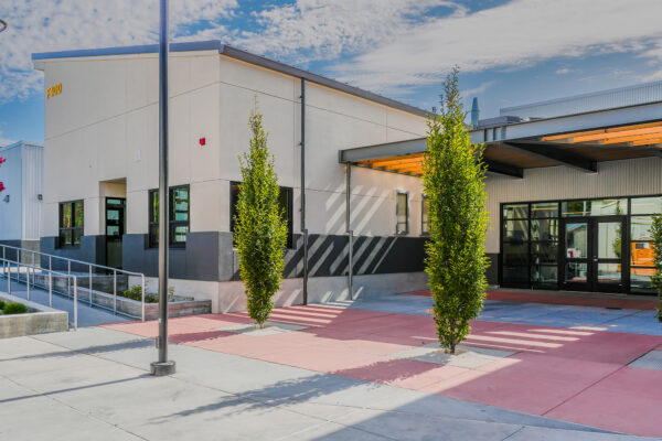 exterior of CTE Center at Analy High School