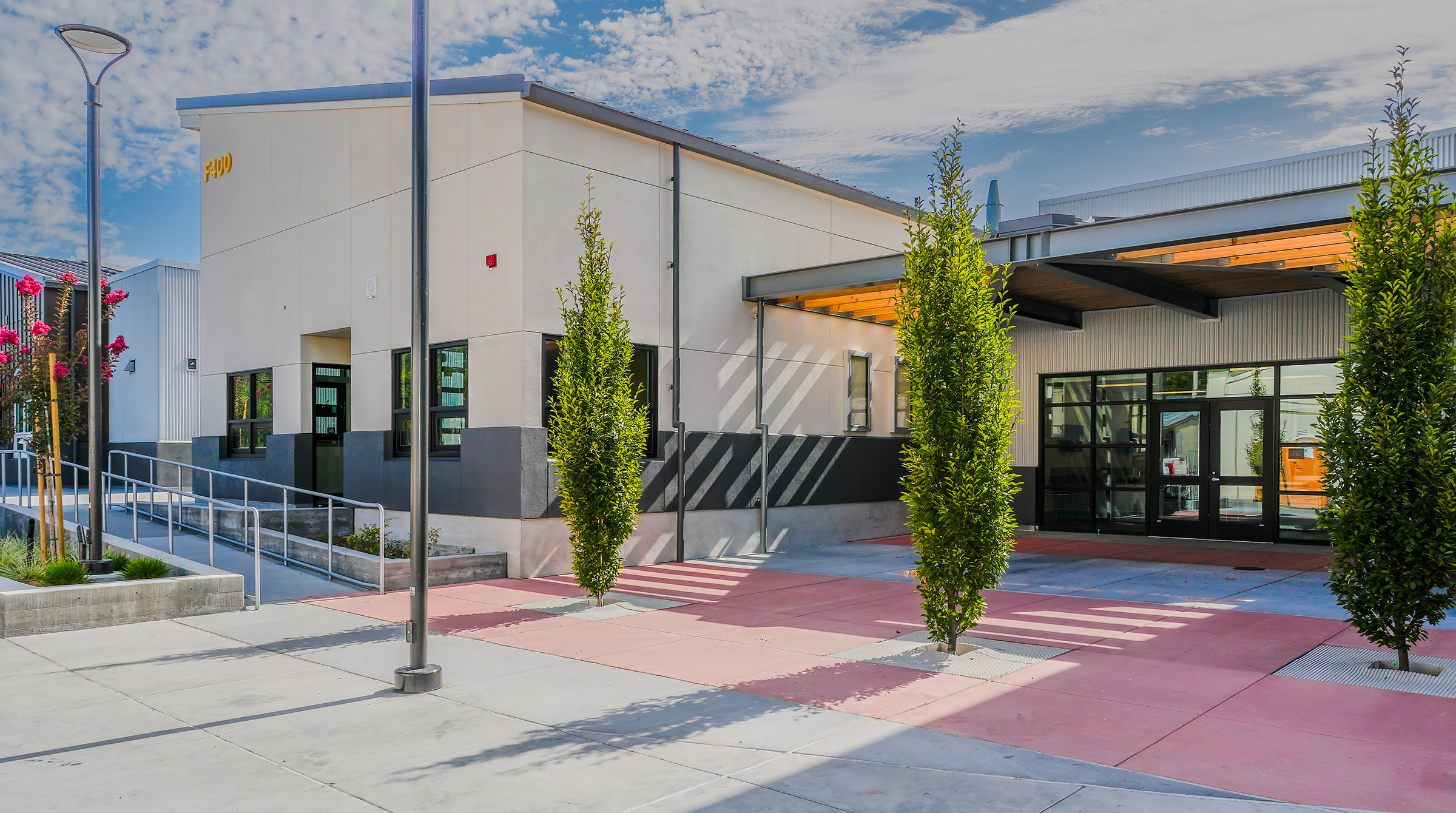 exterior of CTE Center at Analy High School