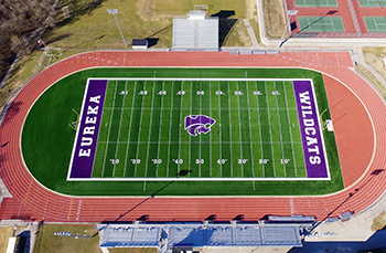 High School Football Field Turf